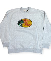 【 NEW ITEM】Bass Pro Shop クルーネックスウェット ASH GRAY Lサイズ