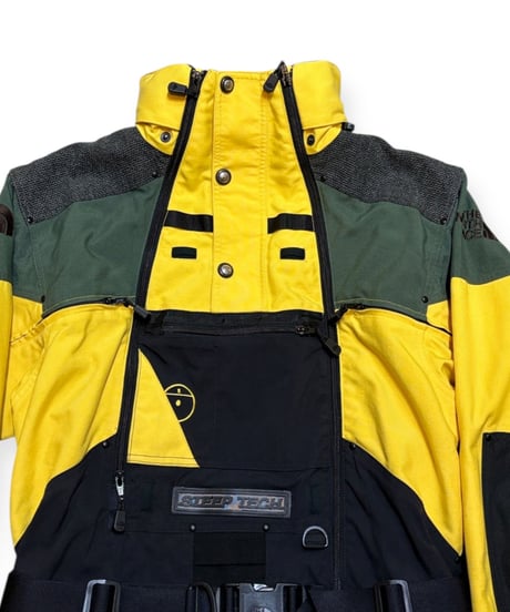 【USED】2000s THE NORTH FACE steep tech セット イエロー Mサイズ