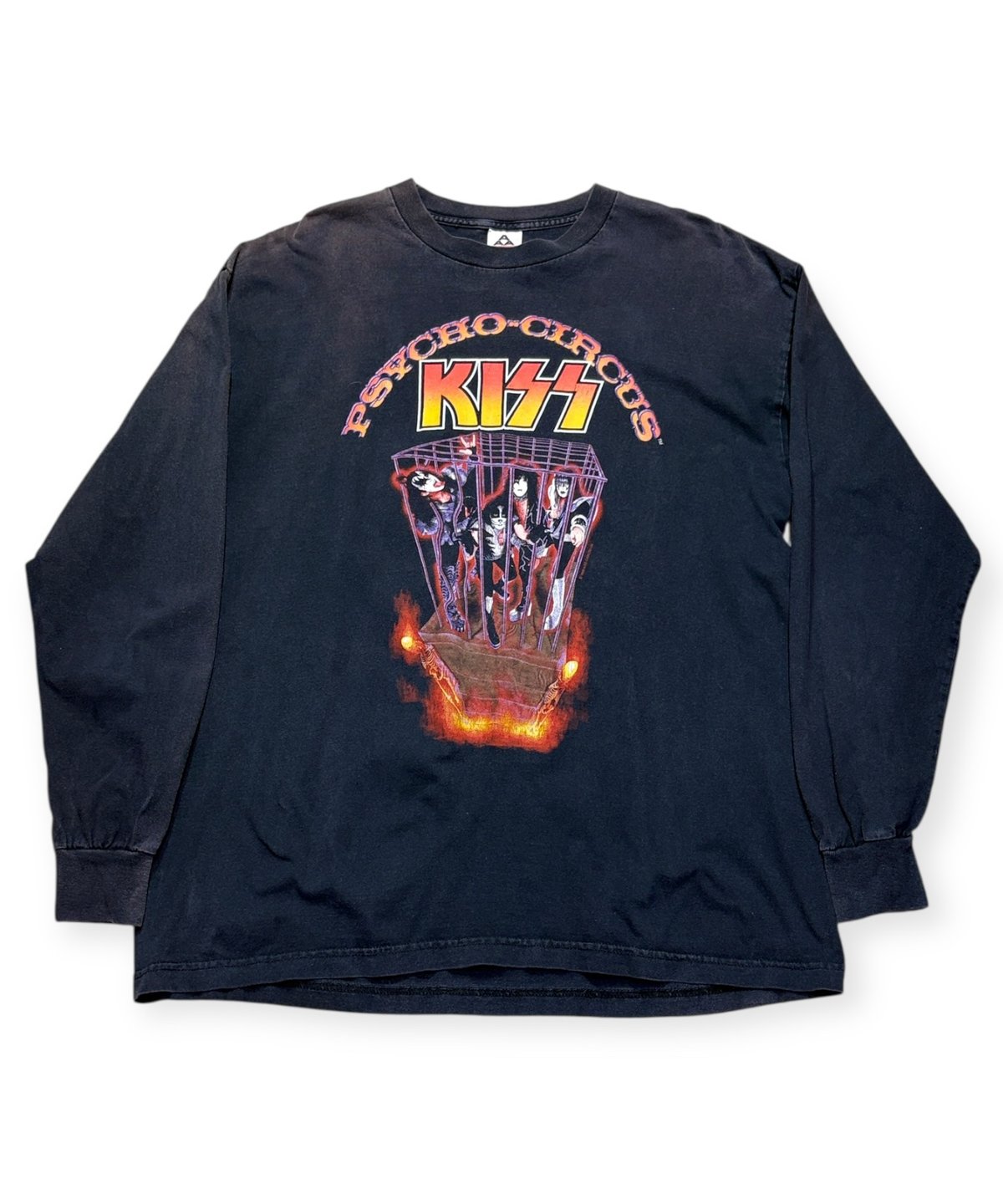 USED】1990s KISS サイコサーカス LS T-SHIRTS XLサイズ メキシコ