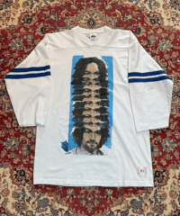 【USED】 Charles Manson フットボールTシャツ XLサイズ