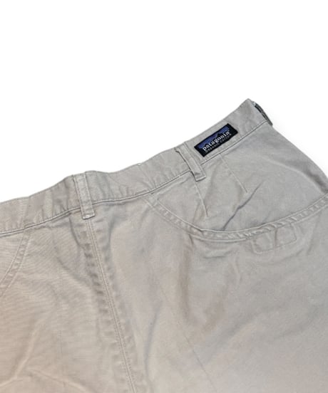 【USED】1990s Patagonia スタンドアップショーツ beige W34 コスタリカ製