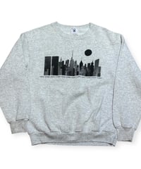 【USED】1990s NEWYORK クルーネックスウェット ASH XLサイズ アメリカ製