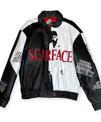 【USED】2000s Jeff Hamilton Scarface レザージャケット  XXL  極美品