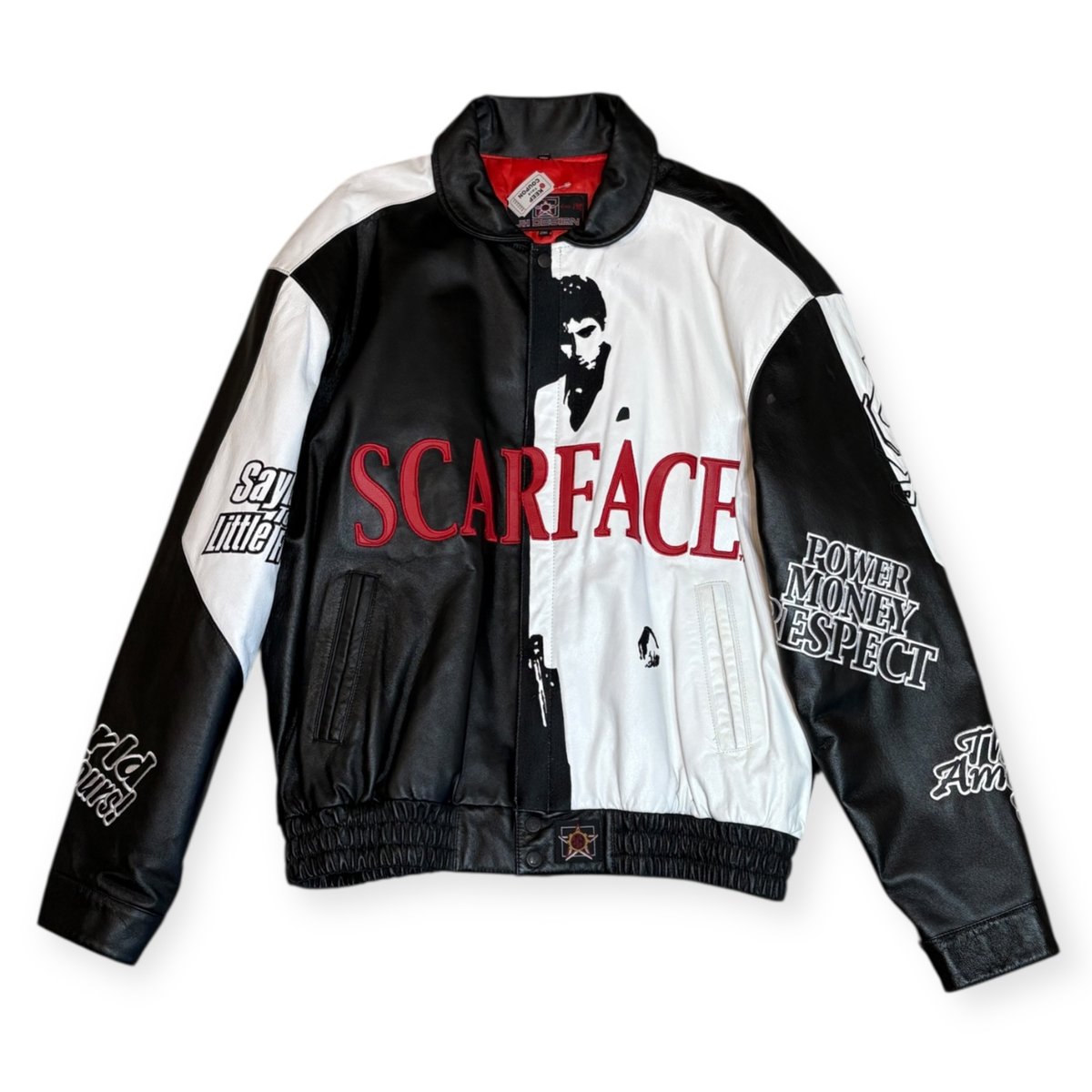 USED】2000s Jeff Hamilton Scarface レザージャケット XX