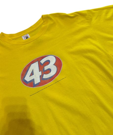 【USED】2000s PIT CREW 43 SS T-SHIRTS YELLOW XLサイズ