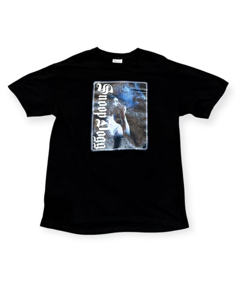 【USED】2000s SNOOP DOG スヌープドッグ SS T-SHIRTS BLACK Lサイズ