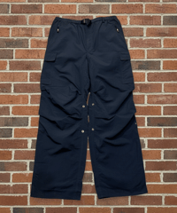 【USED】1990s POLO SPORTS RLX ナイロンパンツ BLACK Lサイズ