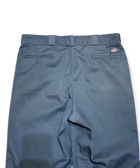 【USED】1990s Dickies 874 ワークパンツ チャコール W38L32 アメリカ製 タロンジップ