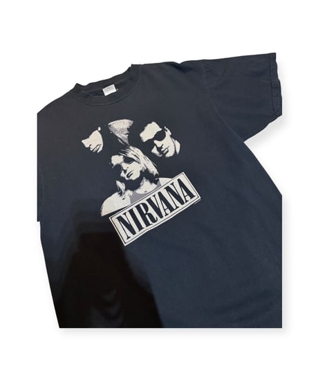 【USED】 2000s NIRVANA ニルヴァーナ バンドTシャツ BLACK Lサイズ