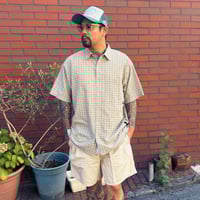 S5 Patagonia パッカーウェアシャツ Lサイズ グリーン系チェック 美品