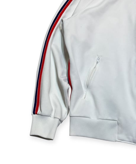 【USED】1980s FRED PERRY フレッドペリー トラックジャケット ホワイト XLサイズ