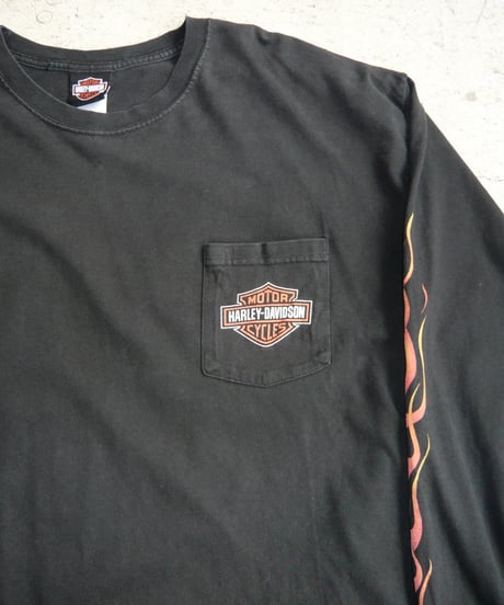 2000s HARLEY-DAVIDSON LS T-SHIRTS