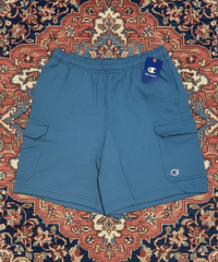 【NEW ITEM】Champion スウェットカーゴショーツ 水色