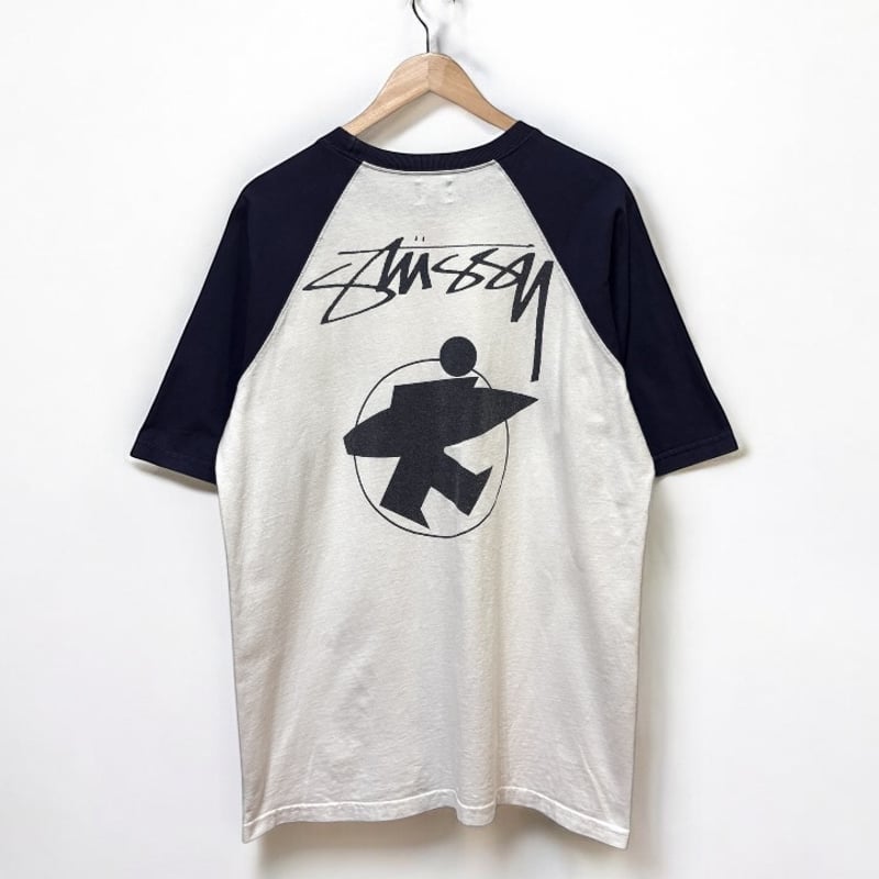 old stussy ラグランT nimunamu | #stussy 90s old stussy Rat pack print Tee USA製
