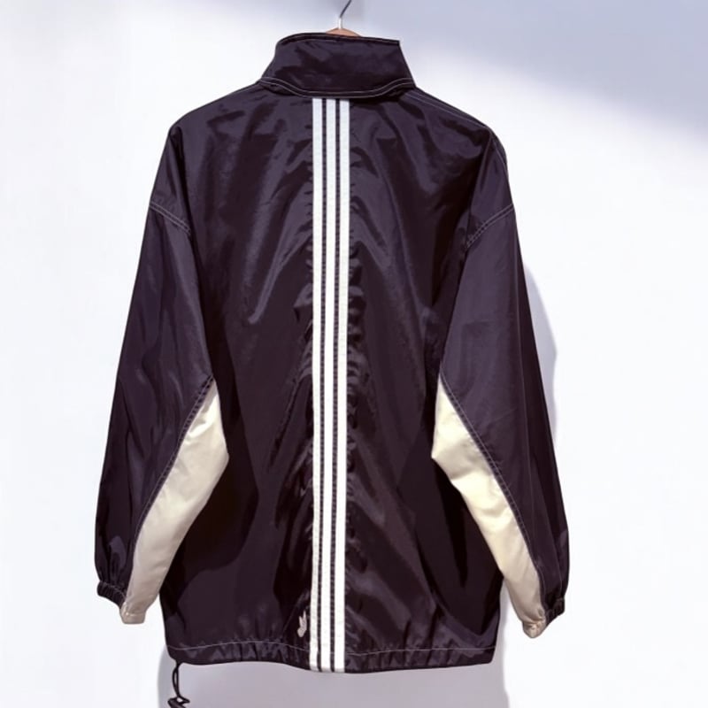 定価:10,989円　adidas ナイロンアノラックパーカー 楽天市場】90s adidas ライナー付き ハーフジップ ナイロン