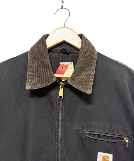 90s Carhartt  カーハート　デトロイトジャケット　ブラック　XLサイズ　裏地無し！　美品