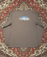 【USED】1990s Patagonia LS T-SHIRTS GRAY Lサイズ USA製