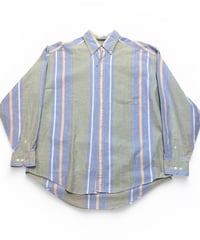 【USED】 1990s GAP BD SHIRT 長袖シャツ マルチカラー Mサイズ