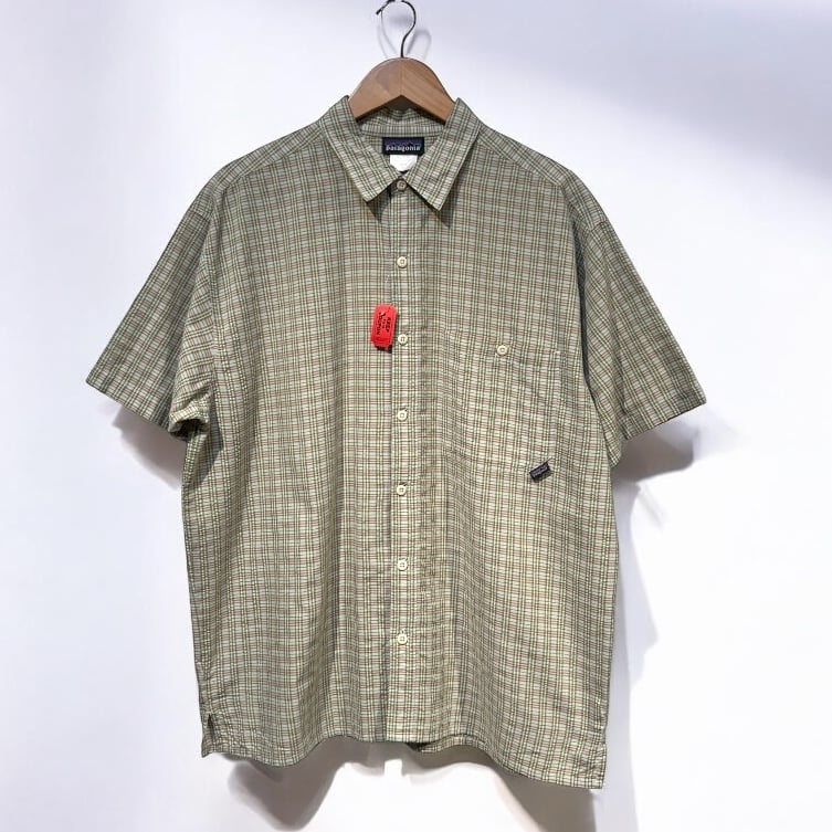 patagonia パッカーウェア 半袖シャツ グリーン M Men's XS グリーン系 Patagonia ( パタゴニア ) ショート