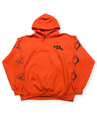 【 NEW ITEM】DISK MAMBO HOODIE オレンジ ARK CLOTHING