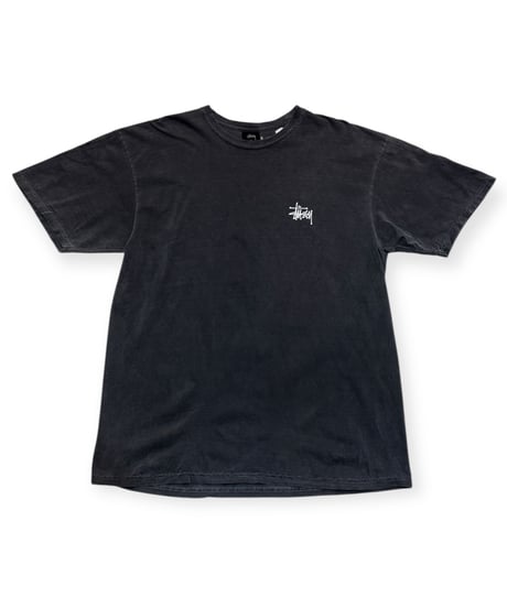 【USED】2000s STUSSY SS T-SHIRTS GRAY XLサイズ ドラゴン