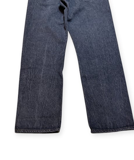 【USED】1980s Levi’s 501 ブラックデニムパンツ 先染め W33L30 アメリカ製 極美品