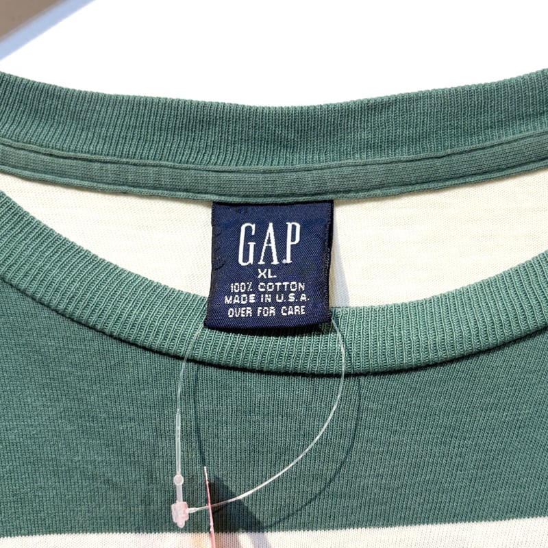 トップス 90's OLD GAP Border L/S Tee MADE IN USA 90's OLD GAP Border L/S Tee MADE IN USA - メルカリ