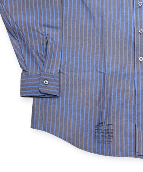 【DEADSTOCK】 1990s UNITOG  長袖ワークシャツ  17-17 1/2  企業ワッペン、刺繍入