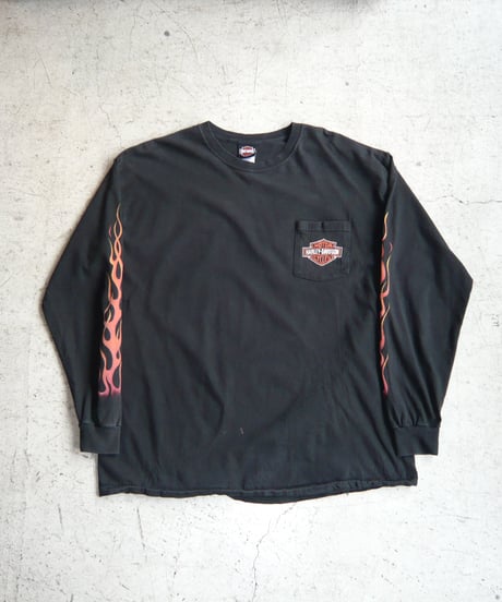 2000s HARLEY-DAVIDSON LS T-SHIRTS