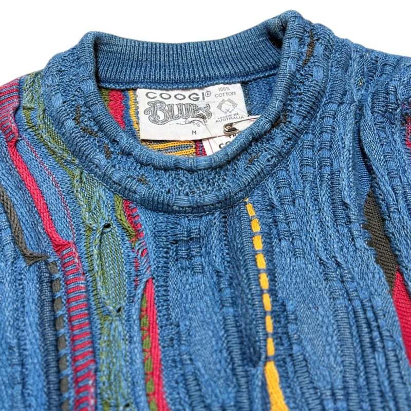 USED】1990s COOGI クージー コットンニット オーストラリア製 Mサイズ