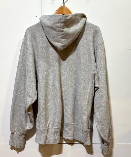 80s Champion RW HOODIE  リバースウィーブ  パーカー  GRAY  Lサイズ  4段プリント