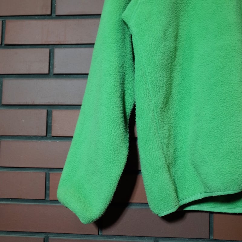 90s Patagonia シンチラスナップT アシッドグリーン Mサイズ アメリカ 