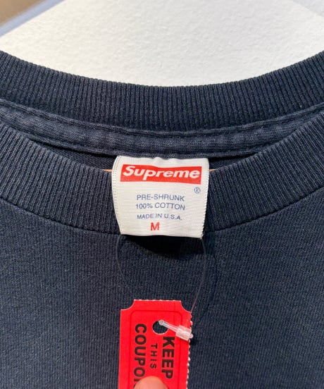【USED】 2000s SUPREME  半袖Tシャツ　ネイビー　BOYZ IN THE HOOD  Mサイズ　アメリカ製
