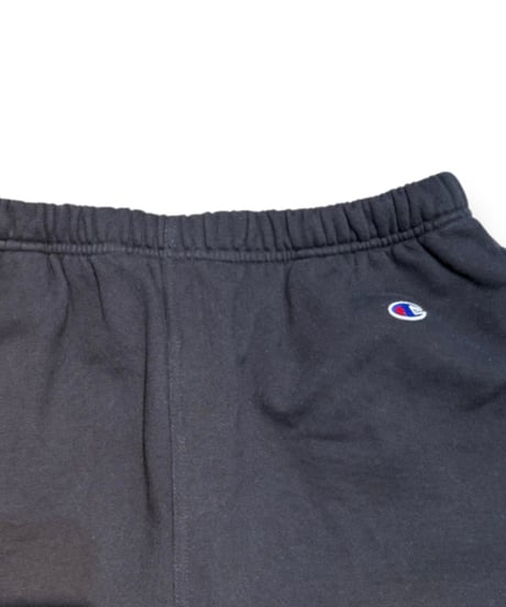 【USED】Champion スウェットカーゴショーツ BLACK