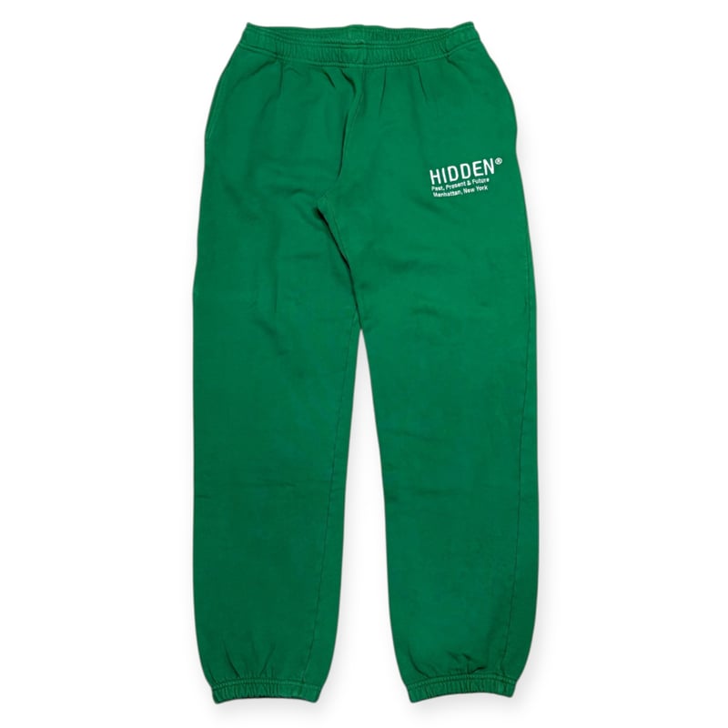 USED】00s HIDDEN NY スウェットセットアップ XLサイズ GREEN