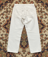 【USED】1990s Levi’s 550 デニムパンツ WHITE W36L34 USA製