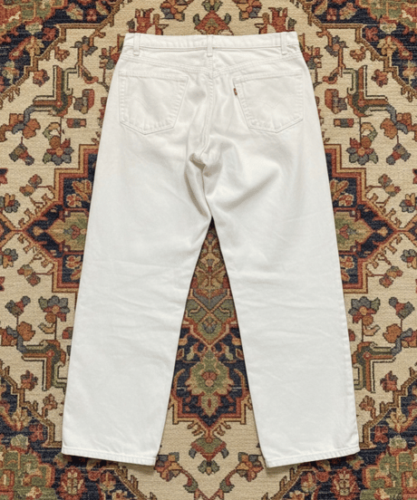【USED】1990s Levi’s 550 デニムパンツ WHITE W36L34 USA製