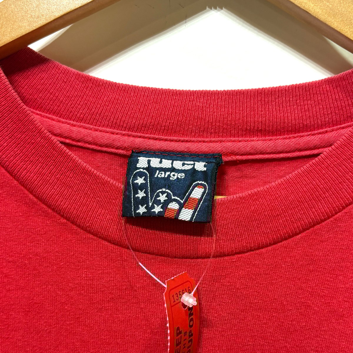 USED】 90s FUCT 半袖Tシャツ RED Lサイズ アメリカ製 | ATR