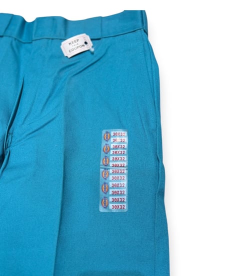 【DEADSTOCK】1990s Dickies 874 ワークパンツ 水色 W30L32 アメリカ製
