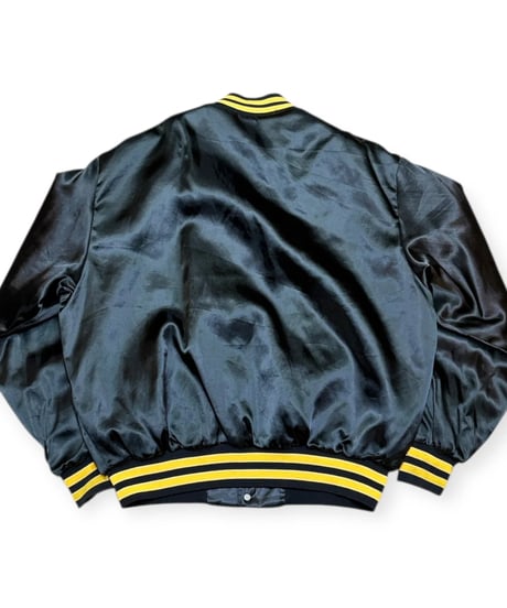 【USED】1990s ピッツバーグパイレーツ ナイロンジャケット BLACK XLサイズ swingster  アメリカ製