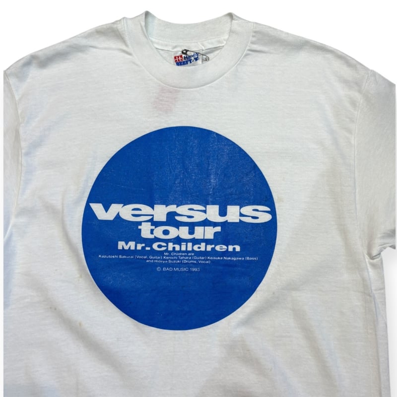 DEADSTOCK】 90s Mr.Children versus tour 半袖Tシ