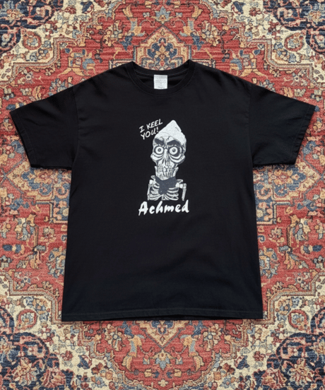 【USED】 2000s Achmed the Dead Terrorist SS T-SHIRTS BLACK Lサイズ