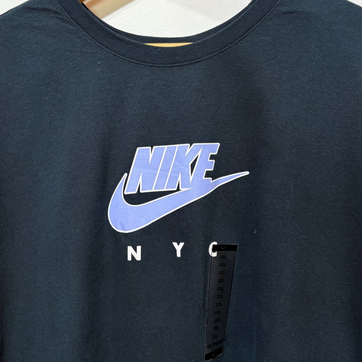 ✨超希少✨ 00s 90s ナイキ ロンT グラフィック サイバー ブラック M 00s NIKE Tシャツ RUN THE EMPIRE ニューヨークマラソン XXLサ