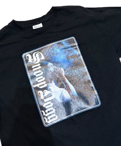 【USED】2000s SNOOP DOG スヌープドッグ SS T-SHIRTS BLACK XLサイズ