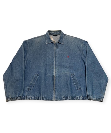 【USED】1980s Polo Ralph Lauren デニムスウィングトップ USA製 XLサイズ