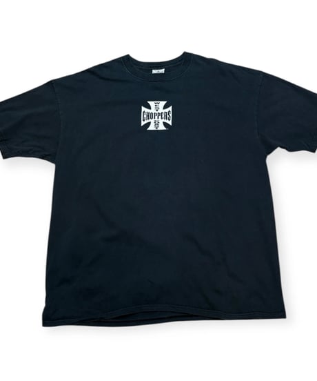 【USED】1990s WEST COAST CHOPPERS 半袖Tシャツ BLACK XXXLサイズ