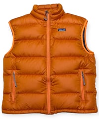 【USED】2000s Patagonia パタゴニア ダウンベスト オレンジ Mサイズ 極美品