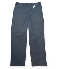 【USED】1990s Dickies 874 ワークパンツ チャコール W38L32 アメリカ製 タロンジップ