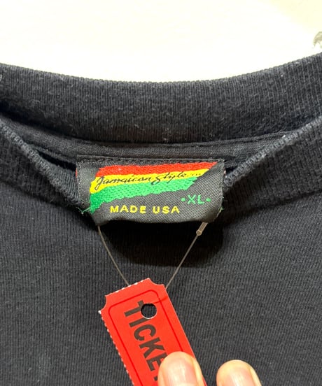 【USED】 1990s  PLANET REGGAE  レゲェ　ラスタ　Tシャツ　XLサイズ　アメリカ製