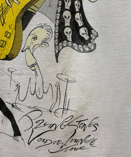 【USED】 90s ROLLING STONES  バンドTシャツ  voodoo lounge Tour  BROCKUM  Lサイズ